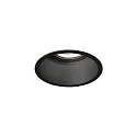 Downlight DEEPER IP44 1.0 rund, gå tilbage GU10 IP44, sort dæmpbar