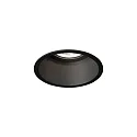 Indbygget spotlys DEEPER 1.0 - LED stiv, multipower, med bladfjedre IP20, mat, kulsort dæmpbar