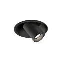 recessed luminaire BLIEK PETIT CEILING REC 1.0 IP20, black matt  6W 500lm 3000K 20-40° 20-40° CRI 90-100