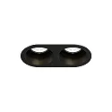 LED Recessed spot DEEP BIJOU 1.0, IP20, 250mA, 18V, 9W 3000K, CRi >90, black