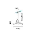 Wever & Ducré 3-phase pendant luminaire ROOMOR OFFICE ON TRACK 1.0 IP20, white matt dimmable