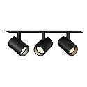 Downlight CENO 3.0 3-flammer, svingbar, drejelig IP20, sort dæmpbar