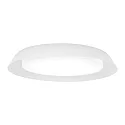 Væg- og Loftlampe TOWNA 2.0 stor IP44, hvid dæmpbar