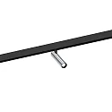 Skinne spot MATCH ON STREX 1.0 med adapter IP20, aluminium, sort mat 