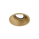 Indbygnings loftlampe DEEP ADJUST 1.0 - LED kardanisk drejning, med klemfjedre IP20, champagne dæmpbar