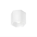 Loftlampe HEXO CEILING SURF 1.0 DALI styrbar IP20, hvid mat dæmpbar