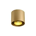 Loftlampe RAY CEILING SURF 1.0 1-flamme IP20, guld dæmpbar