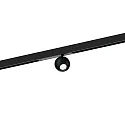 Skinne spot LECA ON STREX 1.0 med adapter IP20, sort mat dæmpbar