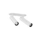 Spot MATCH CEILING REC 2.0 IP20, hvid mat dæmpbar