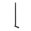 Indbygget spotlys MATCH STICK TRIMLESS 1.0 svingbar IP20, sort mat