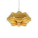 Pendel J.J.W. 042 E27 IP20, guld dæmpbar