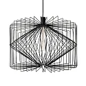 Pendel WIRO 6.5 WIRO CEILING SUSP E27 IP20, sort 