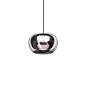 Wever & Ducré Pendel WETRO 2.0 1-flamme Dim-To-Warm IP20, sort dæmpbar