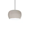 Pendel WETRO 3.0 1-flamme, Dim-To-Warm IP20, taupe, hvid dæmpbar