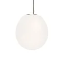 Pendel DRO SUSPENDED 3.0 - Ø 29CM E27 IP20, opal hvid, sort mat dæmpbar