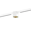 Skinne spot DOCUS MINI ON STREX 1.0 med adapter IP20, guld, hvid mat dæmpbar
