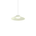 pendant luminaire CLEA 1.0 - Ø 35CM round, direct / indirect IP20, blue green, jade dimmable