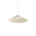 pendant luminaire CLEA 2.0 - Ø 50CM round, direct / indirect IP20, silk grey dimmable