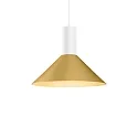 Pendel ODREY CEILING SUSP 1.6 PAR16 GU10 IP20, guld, hvid mat 