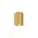 Wall luminaire HEXO MINI 1.0 PAR16, GU10 max. 12W, gold