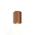 Væglampe HEXO MINI 1.0 - PAR16 1-flamme GU10 IP20, kobber dæmpbar