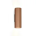 Væglampe RAY MINI 2.0 - PAR16 up / down, 2-flammer GU10 IP20, kobber dæmpbar