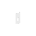 Vægindbygningslampe STRIPE WALL REC 0.4 IP20, hvid mat 
