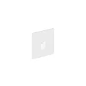 Vægindbygningslampe STRIPE WALL REC 0.7 IP20, hvid mat 
