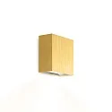 Væglampe CENTRAL 1.0 - UP OR DOWN 1-flamme, flad IP20, guld mat dæmpbar