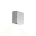 Væglampe CENTRAL 1.0 - UP OR DOWN 1-flamme, flad IP20, aluminium børstet dæmpbar