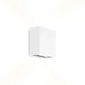 LED Outdoor Wall luminaire CENTRAL 2.0, IP65, Up&Down, 8W 3000K, CRi >90, dimmable, white
