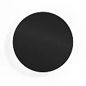 LED Wall luminaire MILES 3.0 ROUND, indirect, Ø 26cm, 8W 2700K, CRi >90, dimmable, black