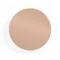 LED Wall luminaire MILES 3.0 ROUND, indirect, Ø 26cm, 8W 3000K, CRi >90, dimmable, copper