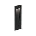 wall recessed luminaire ORIS WALL REC 0.7 / 350/700MA down, current constant, indirect IP20, black matt 