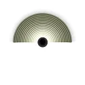 wall luminaire TAPIS WALL SURF 2.0 IP20, jade dimmable