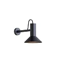 Væglampe ROOMOR WALL 1.1 - PAR16 / SHADE 1.0 drejelig, lige GU10 IP20, mat, kulsort dæmpbar