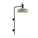 Væglampe ROOMOR WALL 4.3 - PAR16 / SHADE Ø 40CM lang, med leddelt arm, med tilslutningsboks, uden skiftefunktion GU10 IP20