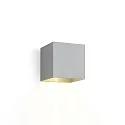 LED Wall luminaire BOX 1.0, up or down, 6W 1800-2850K 400lm, dimmable, aluminum