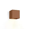Væglampe BOX 1.0 ensidig IP20, kobber dæmpbar
