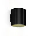 Væglampe RAY WALL SURF 4.0 IP20, sort mat dæmpbar