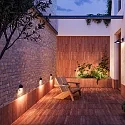Wever & Ducré outdoor wall luminaire PAVIO IP65 1.0 IP65, black matt dimmable