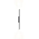 Væglampe MATCH WALL SURF 2.0 IP20, aluminium, sort mat dæmpbar