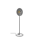 Bordlampe MIRRO TABLE 2.0 mittelgroß, med ledningsdæmper E27 IP20, chrom, sort dæmpbar