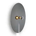 Væglampe MIRRO WALL 3.0 E27 IP20, chrom, sort dæmpbar