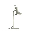 Bordlampe ROOMOR TABLE 1.1 - PAR16 / SHADE 1.0 med afbryder, med stik, justerbar GU10 IP20, hvid mat, beton grå 