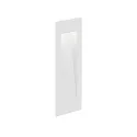 wall recessed luminaire ORIS OUTDOOR WALL REC 0.7 / 350/500/700MA down, current constant, indirect IP65, white matt 