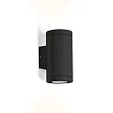 Udendørs wall luminaire TUBE WALL 2.0 PAR16 up / down, cylindrisk GU10 IP65, sort