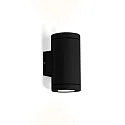 Udendørs wall luminaire TUBE WALL 2.0 LED PHASE up / down, tosidet IP65, sort dæmpbar