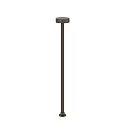 Udendørs stativlampe POLA 2.1 - 24V PLUG&PLAY med stik, on/off, Plug&Play IP65, bronze 