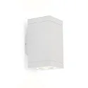 Udendørs wall luminaire TUBE CARRÉ WALL 2.0 PAR16 up / down, tosidet GU10 IP65, hvid